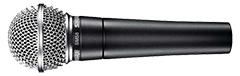 Shure SM58 dynamic Micraphone image from side